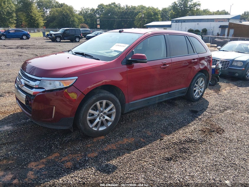 FORD EDGE 2013 VIN 2FMDK3J98DBC25132