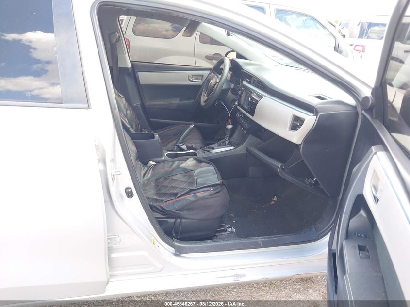 2016 TOYOTA COROLLA SEDAN 1.8L I-4 DOHC, VVT, 132HP