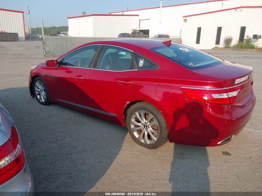 2013 HYUNDAI AZERA auction photo 3