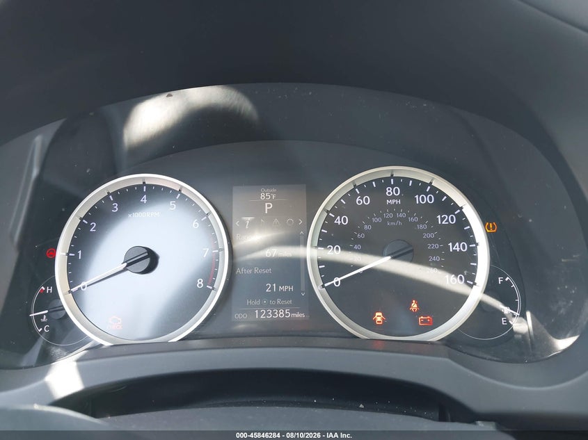 2015 LEXUS IS 250 auction photo 7