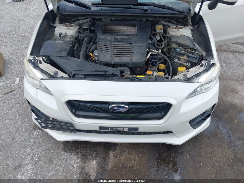2017 SUBARU WRX SEDAN 2.0L H-4 DI, DOHC, VVT, TURBO, 268HP