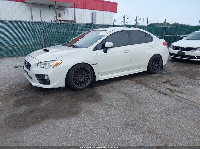 2017 SUBARU WRX SEDAN 2.0L H-4 DI, DOHC, VVT, TURBO, 268HP