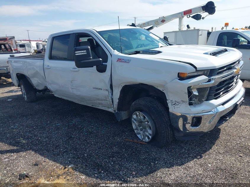 2024 Chevrolet Silverado 3500Hd 4Wd Long Bed Lt, Right Side, IAAI, VIN 1GC4YTEY4RF370534