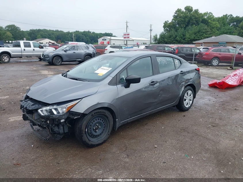 Vin: 3n1cn8bv9rl876087, lot: 46345243, nissan versa 1.6 s 20242
