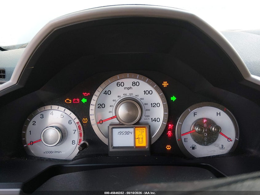 HONDA PILOT 2009 VIN 5FNYF48549B036765