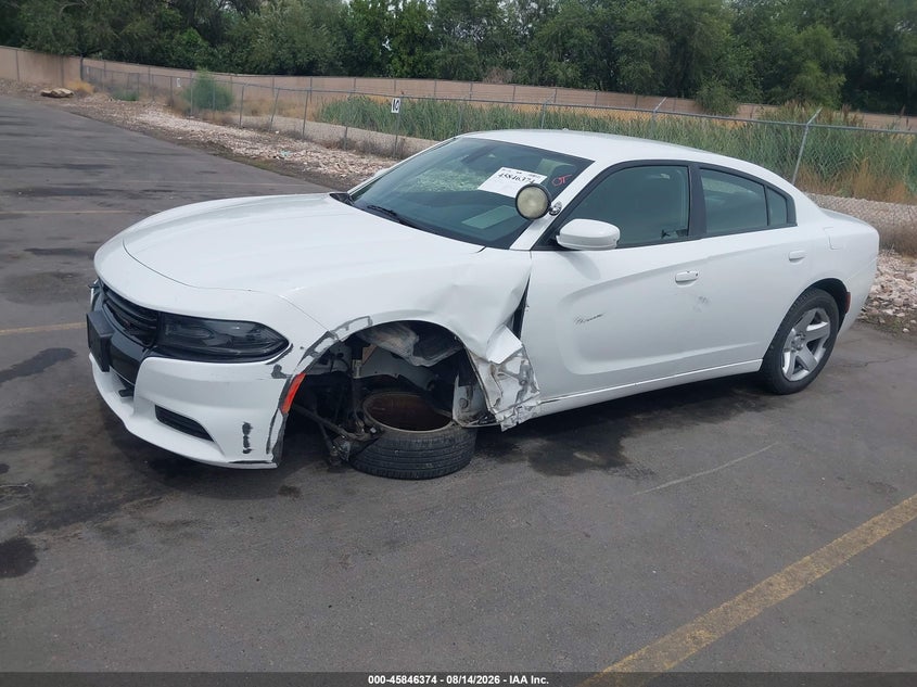 2016 DODGE CHARGER auction photo 2