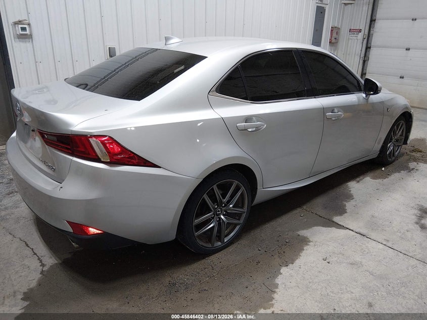 2014 LEXUS IS SEDAN 2.5L V-6 DI, DOHC, VVT, 204HP