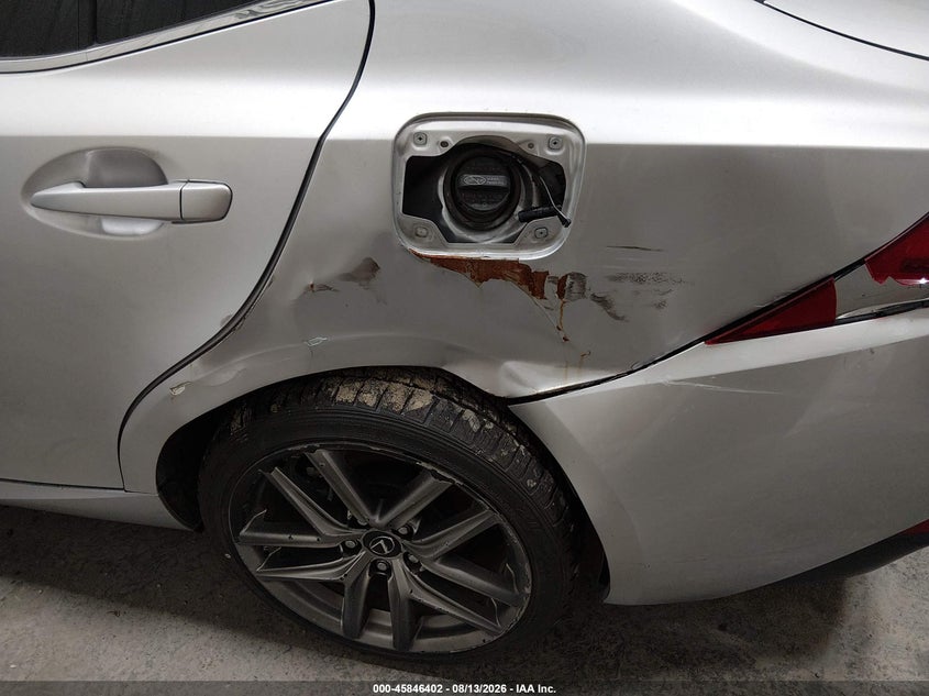 2014 LEXUS IS SEDAN 2.5L V-6 DI, DOHC, VVT, 204HP