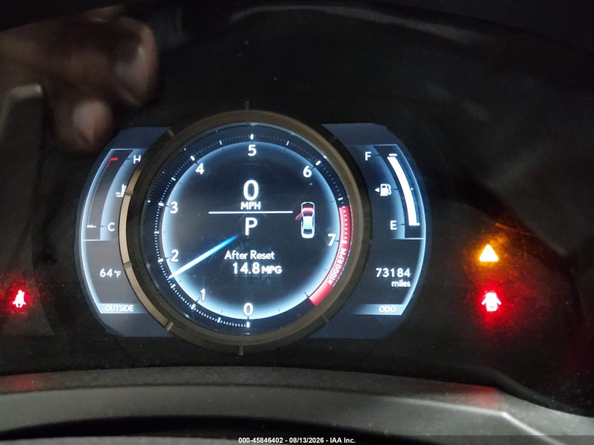 2014 LEXUS IS SEDAN 2.5L V-6 DI, DOHC, VVT, 204HP