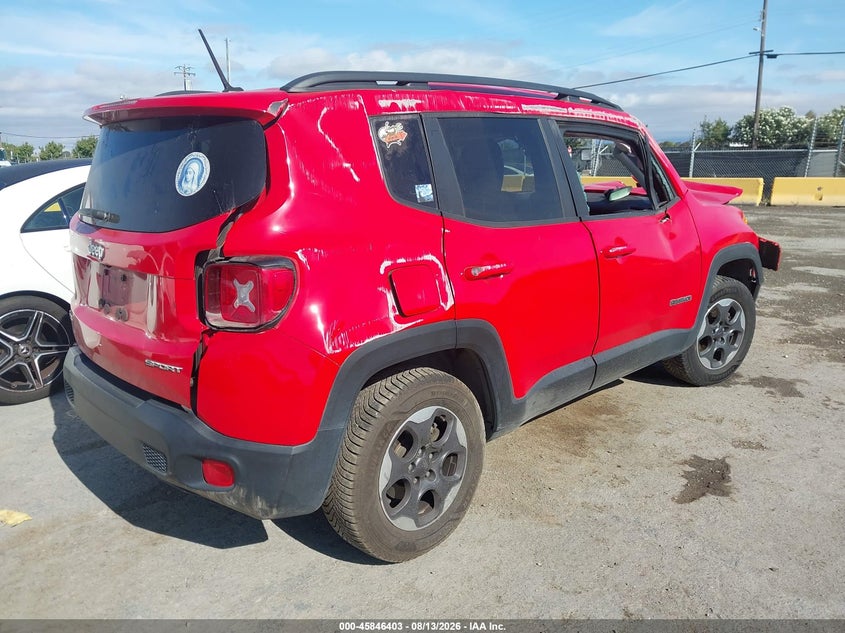 2016 JEEP RENEGADE auction photo 4