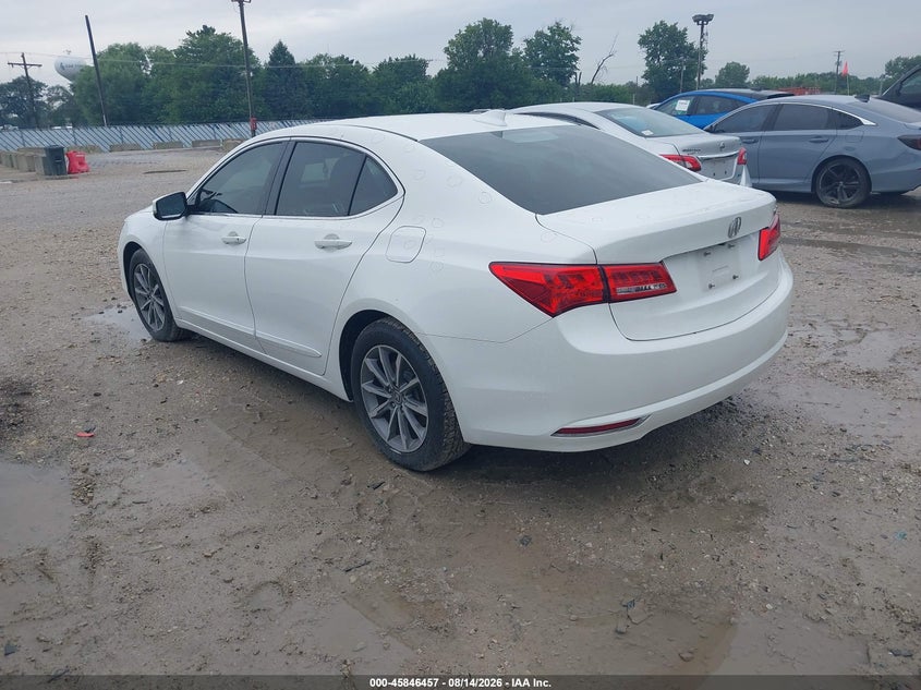 Vin: 19uub1f5xja000329, lot: 46345374, acura tlx tech pkg 20183