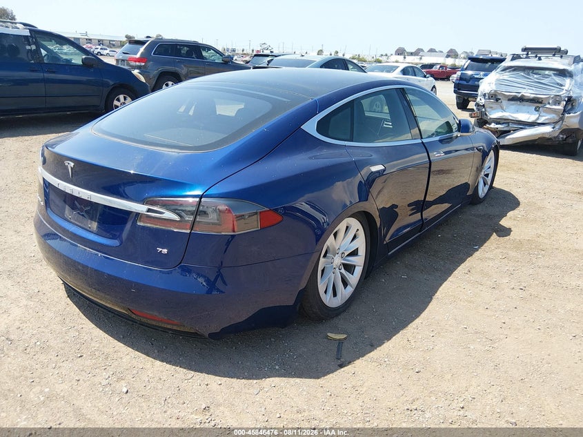 Vin: 5yjsa1e19hf215287, lot: 46345409, tesla model s 60/75 20174