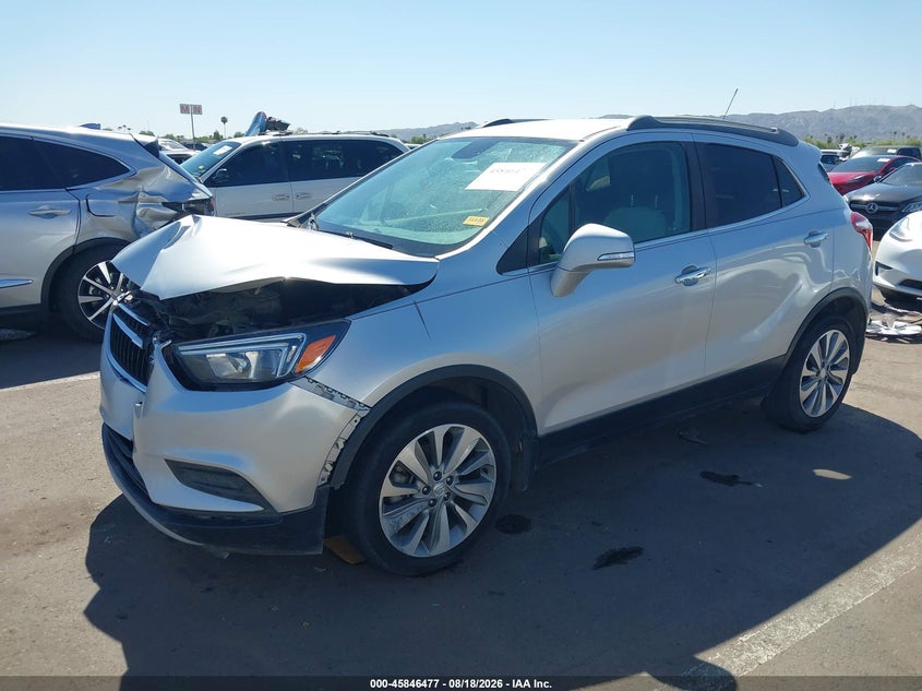 2019 Buick Encore, Удар спереди, IAAI, VIN KL4CJASB0KB725579 — фото 2