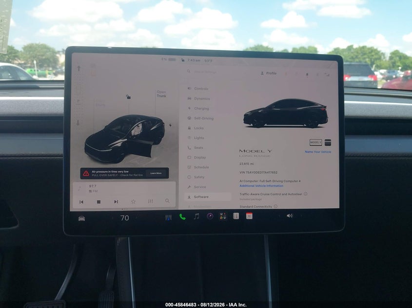 2026 TESLA MODEL Y SPORT UTILITY VEHICLE ELECTRIC