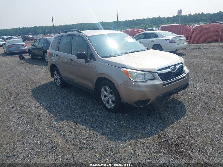 2015 SUBARU FORESTER auction photo 1