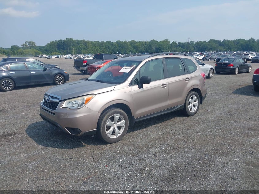 2015 SUBARU FORESTER auction photo 2