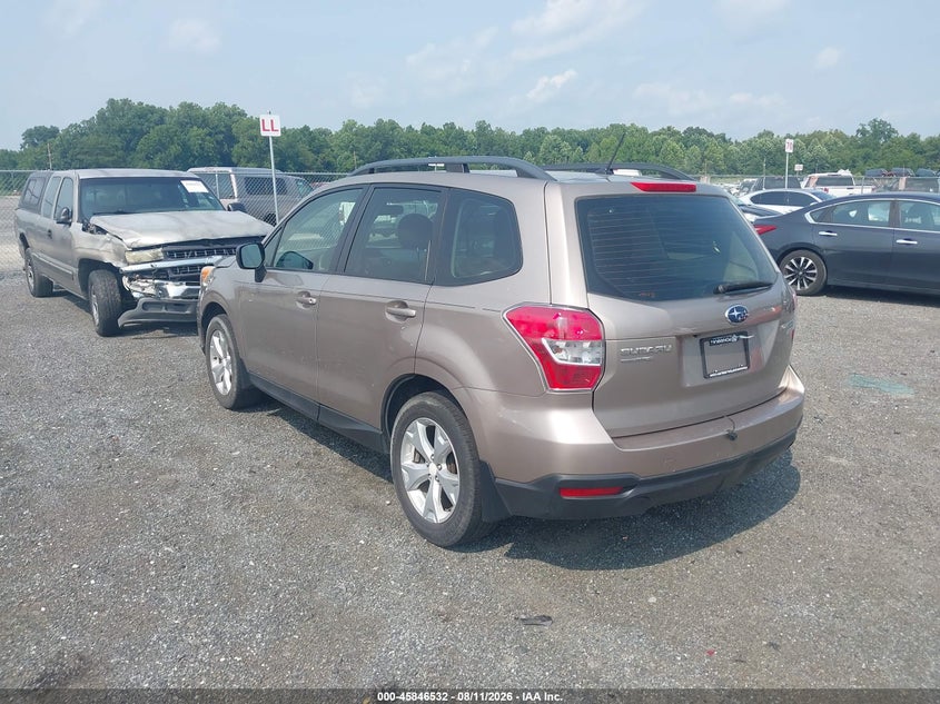 2015 SUBARU FORESTER auction photo 3