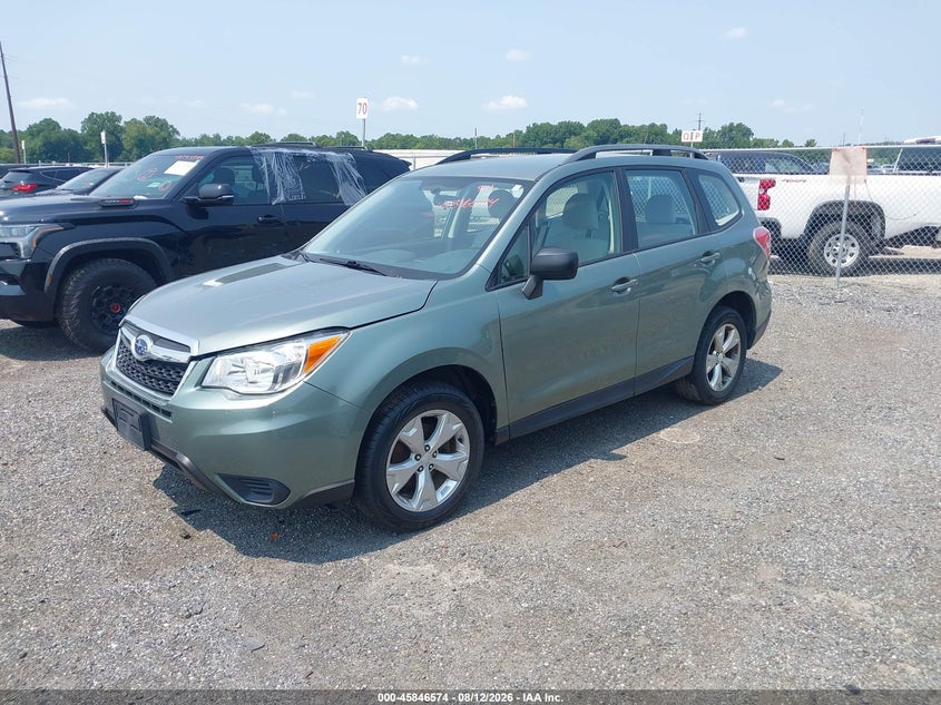 SUBARU FORESTER 2015 VIN JF2SJABC0FH467014