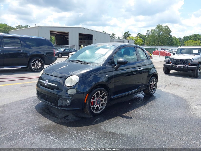 Vin: 3c3cffbr7ct101932, lot: 46345524, fiat 500 sport 20122