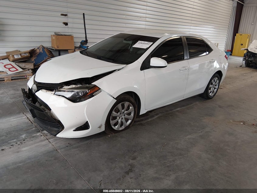 2017 Toyota Corolla, Front End, IAAI, VIN 5YFBURHE7HP679512 — photo 2