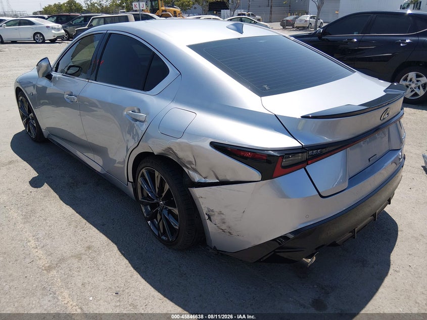 LEXUS IS 350 2022 VIN JTHGZ1B21N5049435