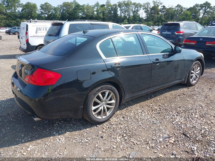 2008 INFINITI G35X auction photo 4