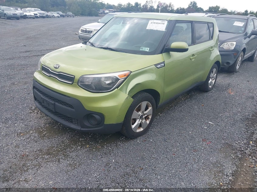 Vin: kndjn2a23j7896773, lot: 46345583, kia soul 20182