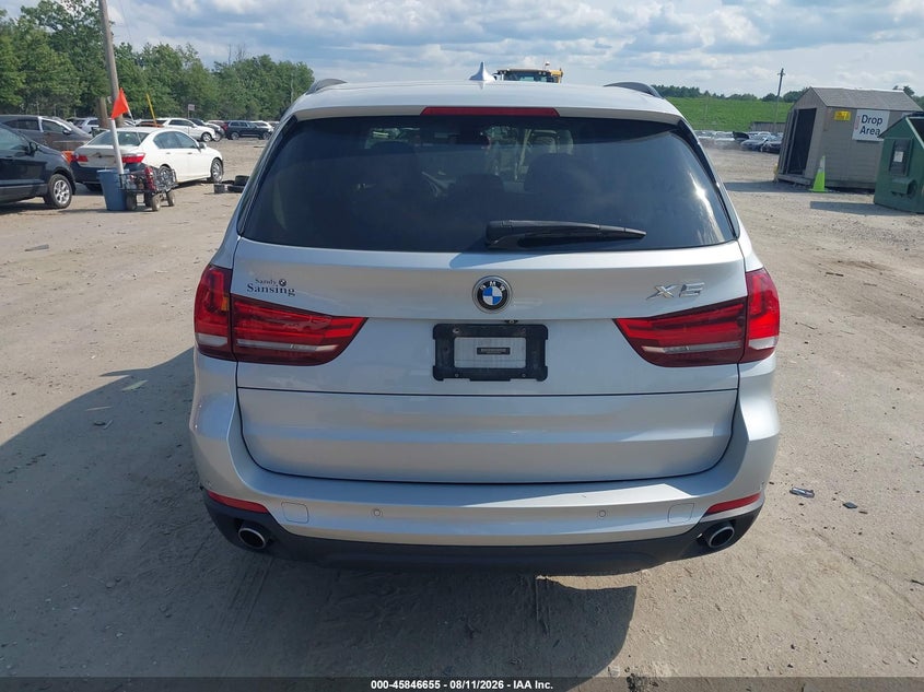 BMW X5 2015 VIN 5UXKS4C58F0N10492