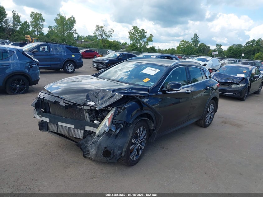 2017 Infiniti QX30, Удар спереду, IAAI, VIN SJKCH5CR2HA021044 — фото 2