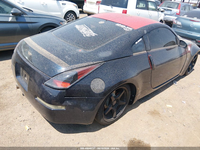 2003 NISSAN 350Z auction photo 4