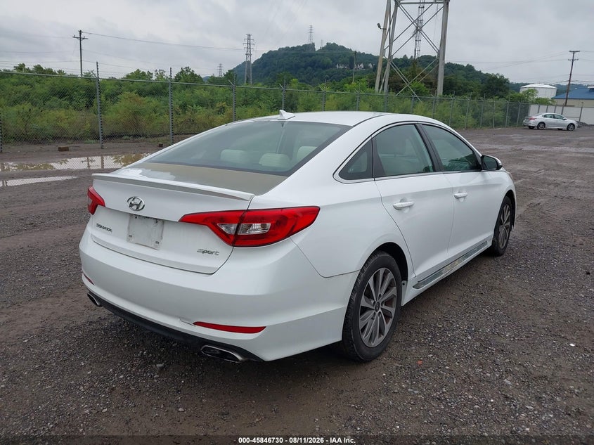 2015 HYUNDAI SONATA SEDAN 2.4L I-4 DI, DOHC, VVT, 185HP