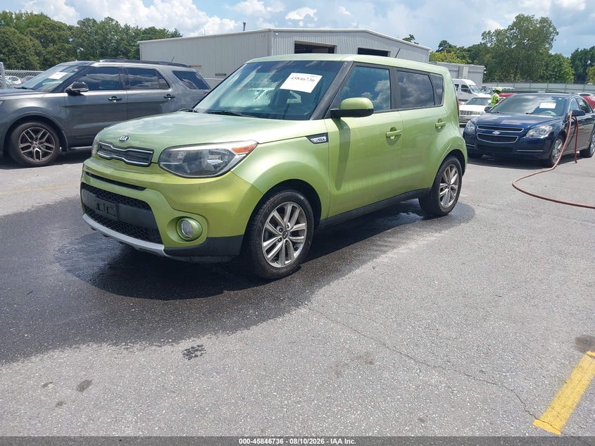 2017 KIA SOUL HATCHBACK 2.0L I-4 DI, DOHC, VVT, 161HP