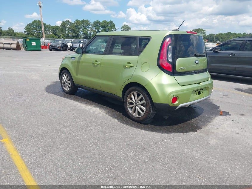 2017 KIA SOUL HATCHBACK 2.0L I-4 DI, DOHC, VVT, 161HP