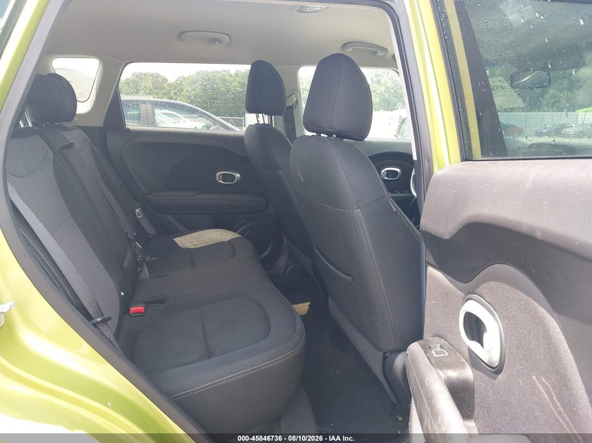 2017 KIA SOUL HATCHBACK 2.0L I-4 DI, DOHC, VVT, 161HP