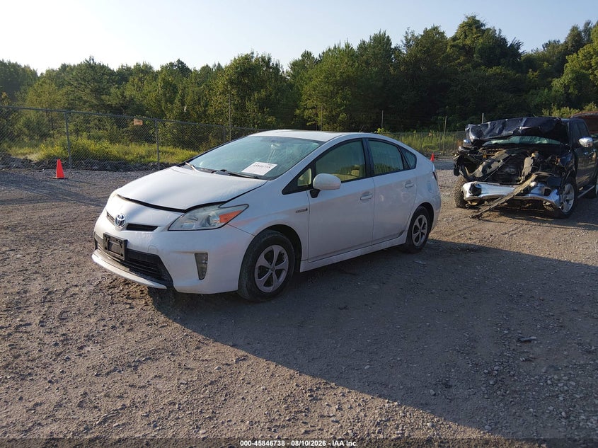 2014 TOYOTA PRIUS HATCHBACK 1.8L I-4 DOHC, VVT, 98HP