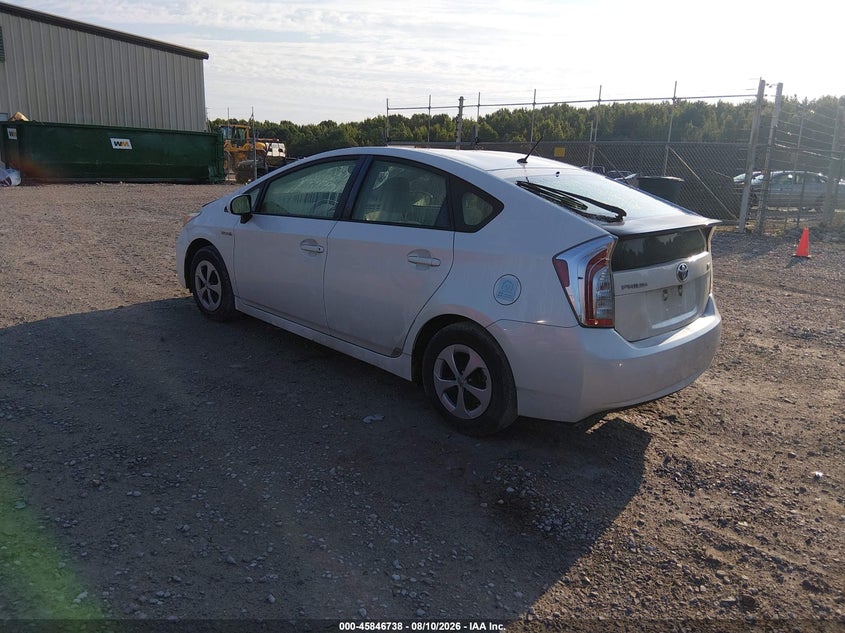 2014 TOYOTA PRIUS HATCHBACK 1.8L I-4 DOHC, VVT, 98HP