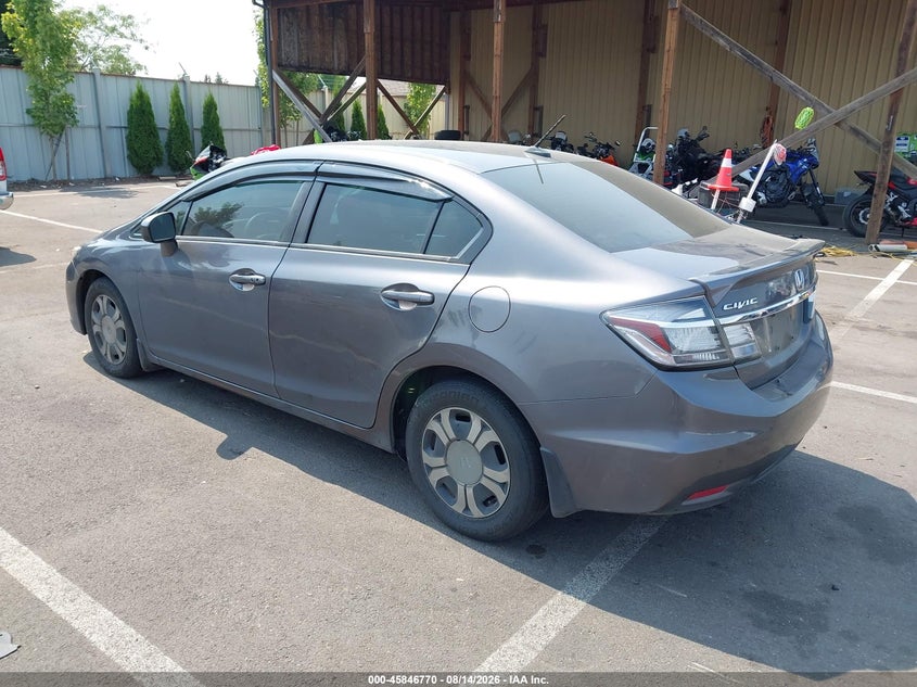 2014 HONDA CIVIC HYBRID auction photo 3