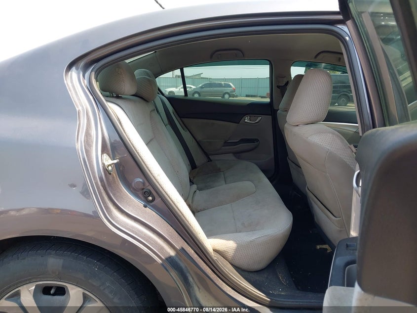 2014 HONDA CIVIC HYBRID auction photo 8
