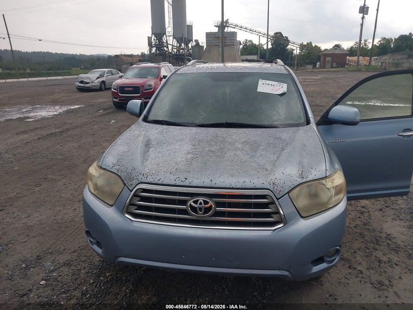 TOYOTA HIGHLANDER 2008 VIN JTEES42A282101744