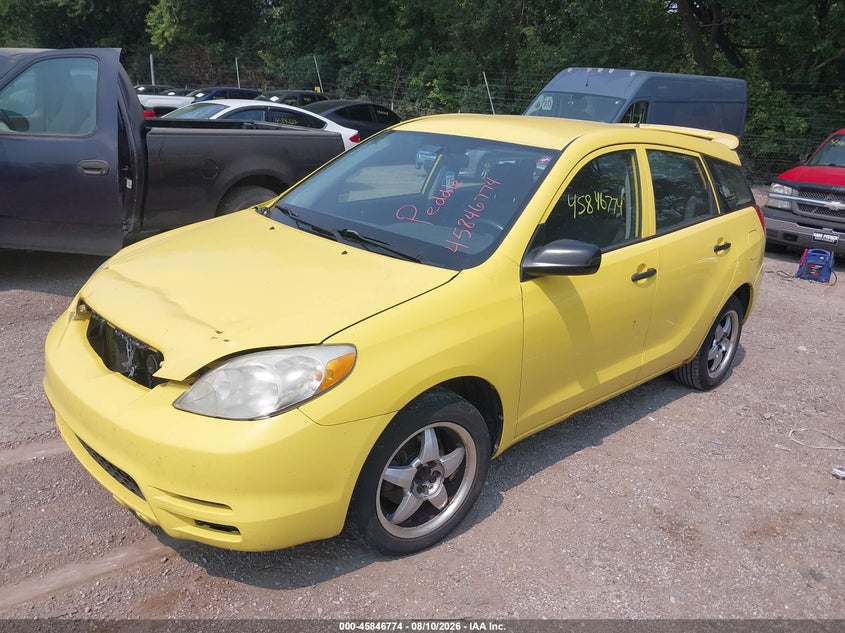 2004 TOYOTA MATRIX HATCHBACK 1.8L I-4 DOHC, VVT, 130HP