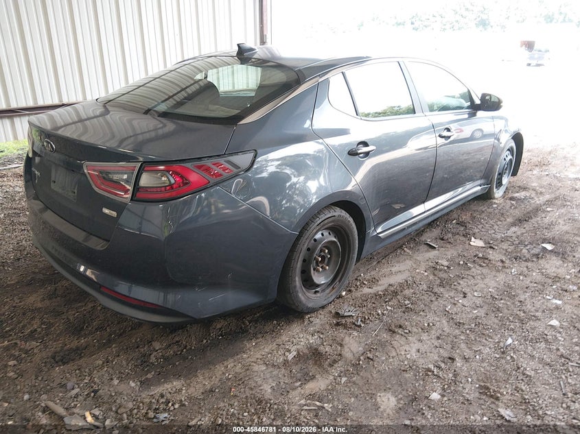 2014 KIA OPTIMA HYBRID auction photo 4