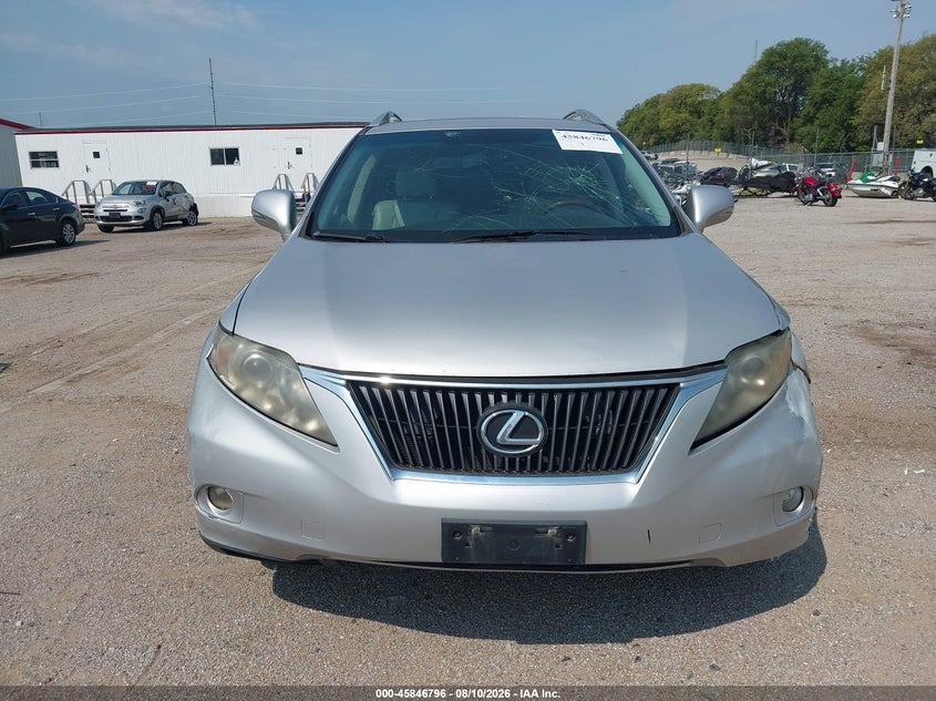 LEXUS RX 350 2010 VIN 2T2BK1BA8AC008042