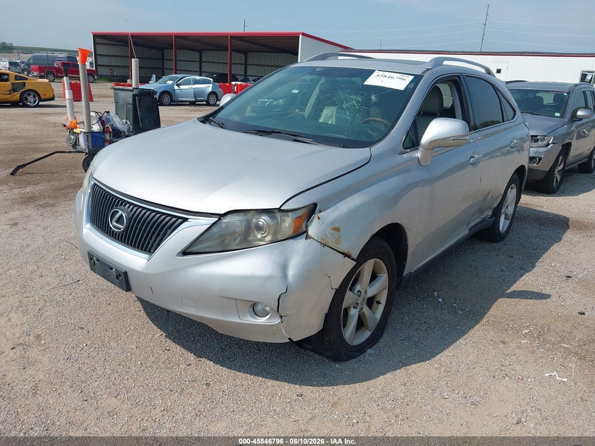 2010 LEXUS RX 350 auction photo 2