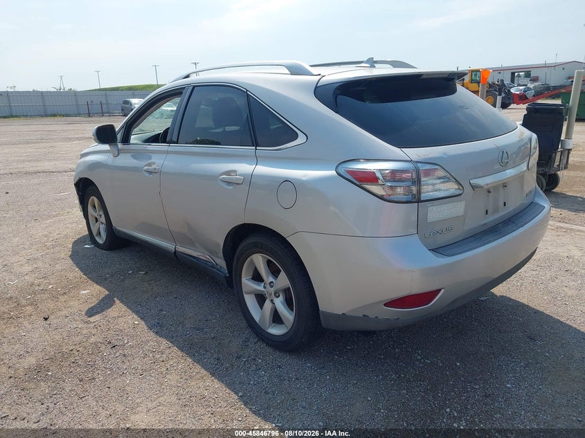 2010 LEXUS RX 350 auction photo 3