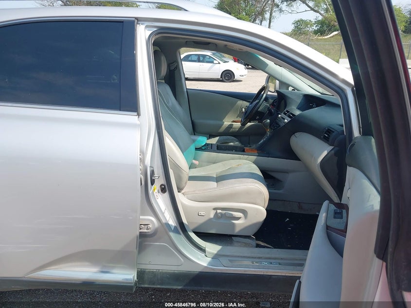 2010 LEXUS RX 350 auction photo 5