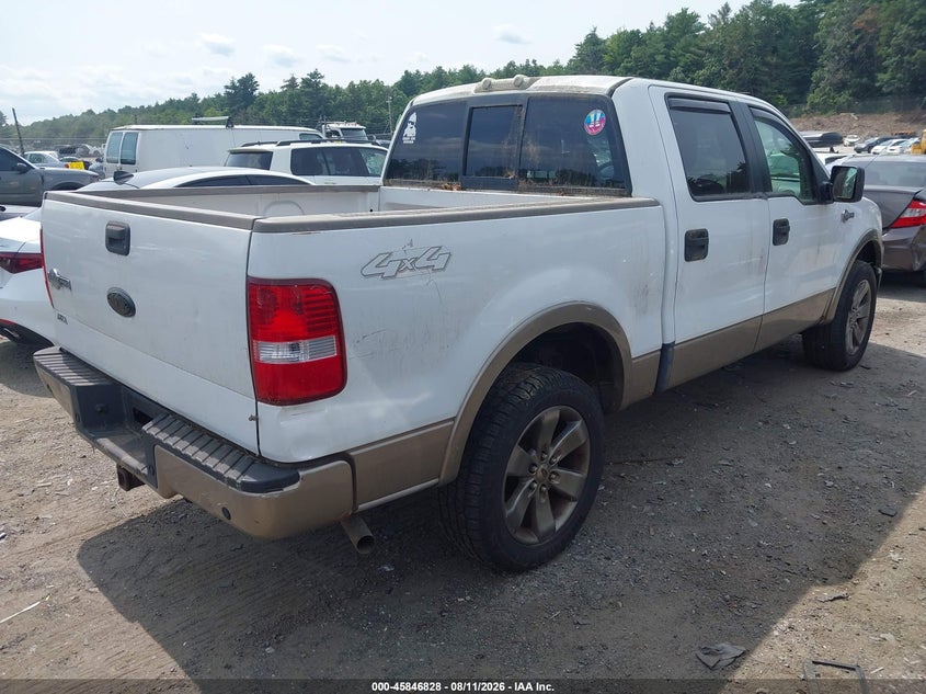 FORD F-150 2006 VIN 1FTPW145X6KC02592