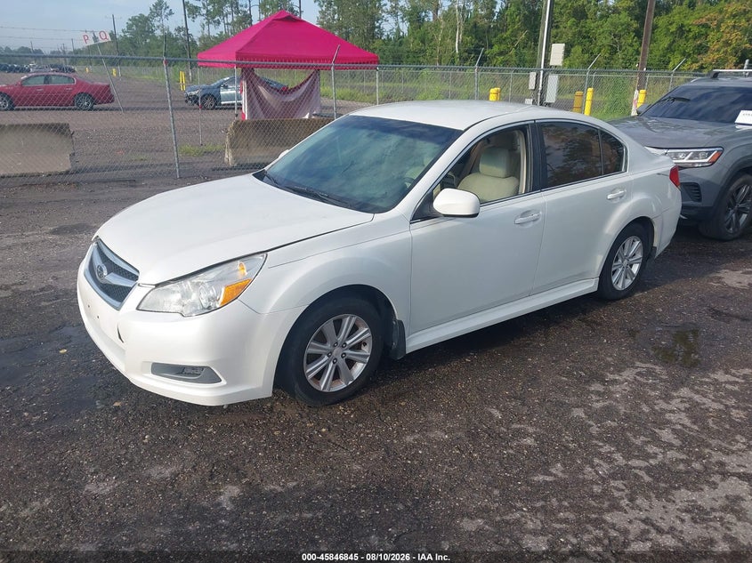 2012 SUBARU LEGACY auction photo 2