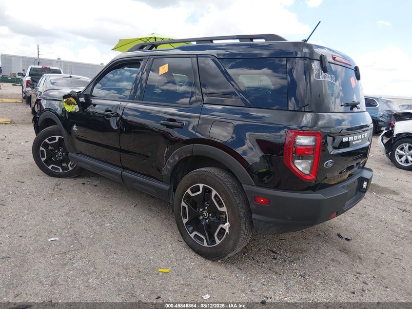 Vin: 3fmcr9c62rrf17767, lot: 46345787, ford bronco sport outer banks 20243