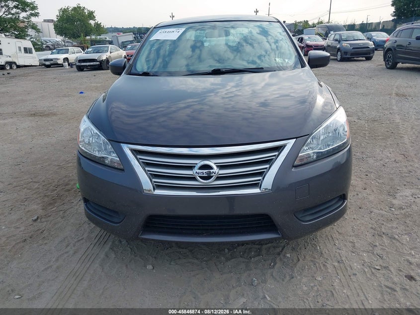 NISSAN SENTRA 2014 VIN 3N1AB7APXEL627238
