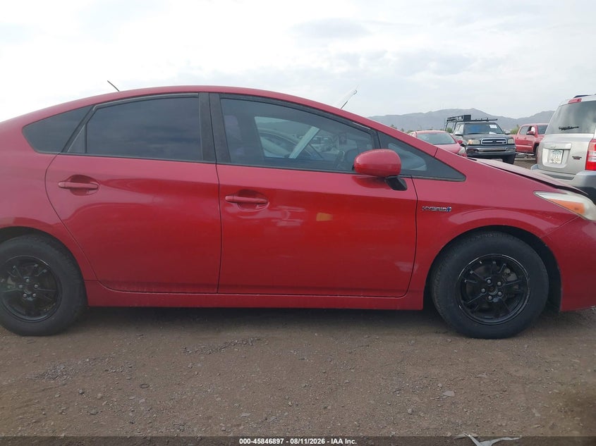 2014 TOYOTA PRIUS HATCHBACK 1.8L I-4 DOHC, VVT, 98HP